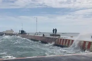 Imagen Se acerca otro norte para Veracruz con rachas superiores a 80 km/h