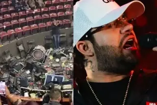 Imagen Fans de Luis R Conriquez destrozan Palenque de Texcoco porque el artista no cantó corridos (+video)