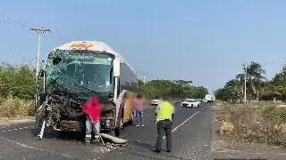 Imagen Tome precauciones, se registra cierre parcial de circulación en carretera de Veracruz