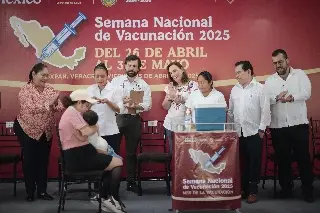Imagen Arranca Semana Nacional de Vacunación en Veracruz; estas vacunas aplican 