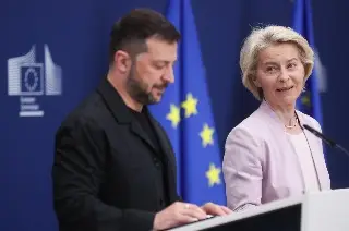 Imagen Von der Leyen apoya a Zelenski y se opone a cambiar fronteras de Ucrania