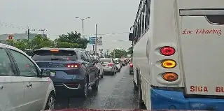 Imagen Caos vial en pleno regreso a clases en Veracruz
