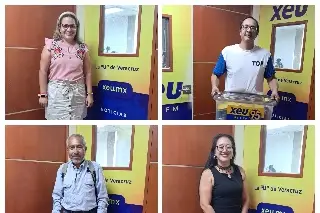 Imagen ¡Felicidades! Ellos son algunos de los ganadores de los arcones navideños de XEU