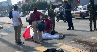 Imagen Motociclista derrapó en Allende y Carlos Cruz en Veracruz 