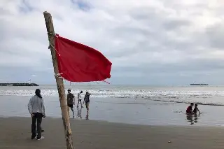 Imagen Restricciones en playas por viento del norte de hasta 100 km/h en Boca del Río