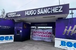 Imagen Cierre de la unidad 'Hugo Sánchez' deja sin entrenar a atletas de Boca del Río, piden reabrirla 