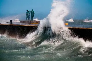 Imagen Prevén nuevo evento de norte ahora con rachas de hasta 120 km/h en Veracruz, ¿Cuándo?