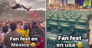 Imagen Diferente afición: así se vive el Mundial en los Fan Fest de México y Estado Unidos