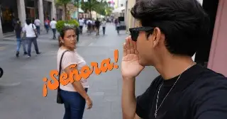 Imagen '¡Señora!': Veracruzano conquista redes con bromas usando una voz que desconcierta a todos